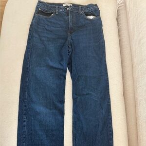 Abercrombie & Fitch Deep Blue High Rise Jeans